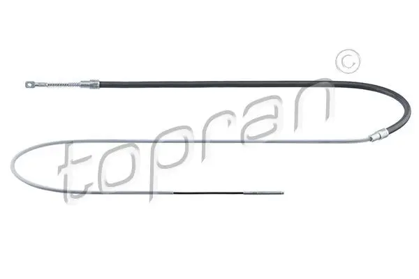 Cable frein à main TOPRAN 501 093