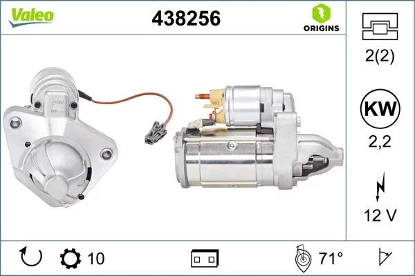 Démarreur VALEO 438256