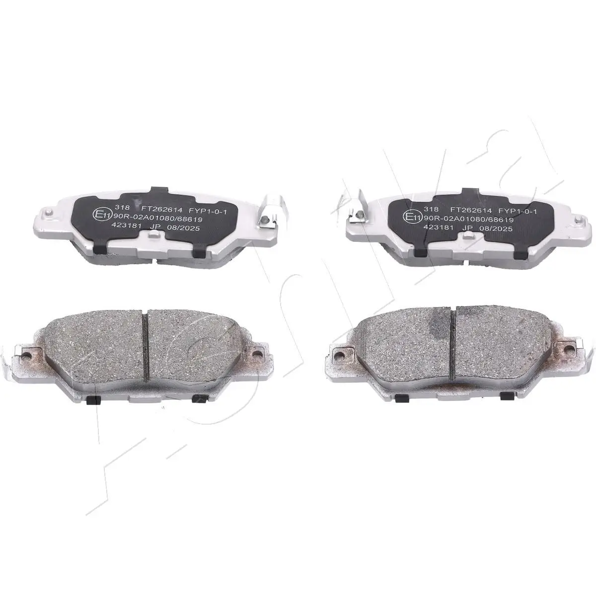 Kit de plaquettes de frein ASHIKA 51-03-318