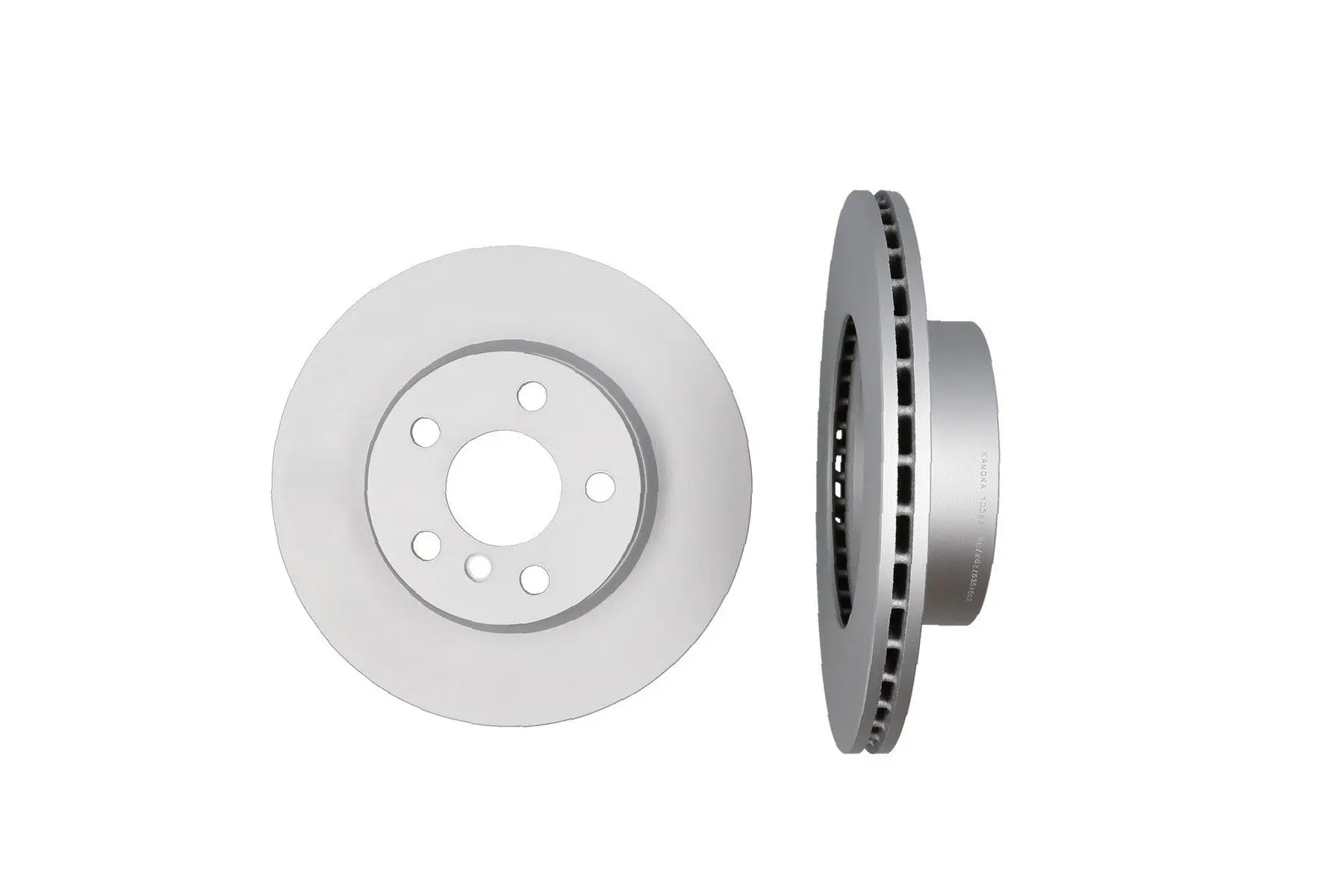 Jeu de 2 Disques de frein KAMOKA 103885