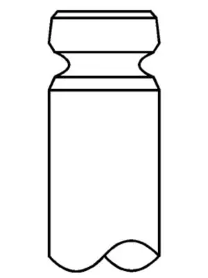 Soupape d'émission MAHLE ORIGINAL 209 VA 30865 000