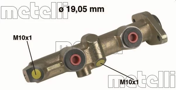 Maître-cylindre de frein METELLI 05-0076