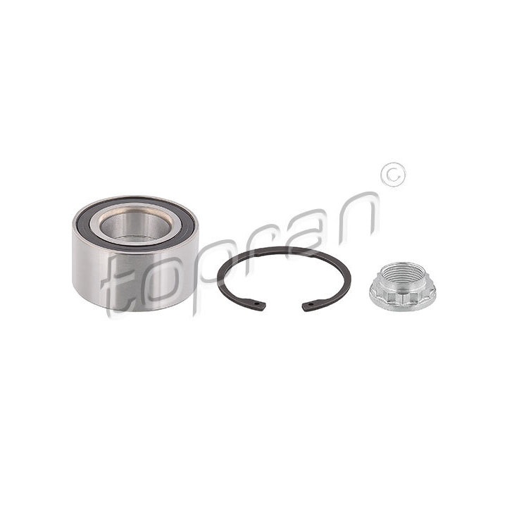 Kit de roulements de roue TOPRAN 500 637