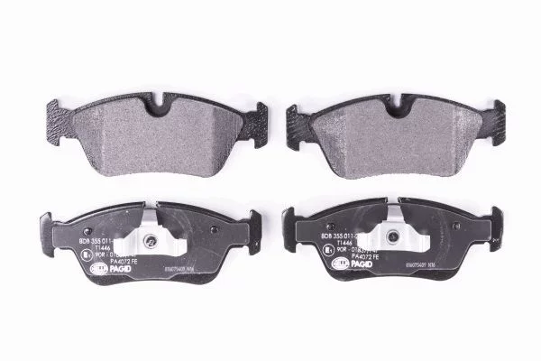 Kit de plaquettes de frein HELLA 8DB 355 011-281