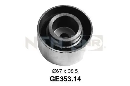 Poulie renvoi/transmission, courroie de distribution SNR GE353.14