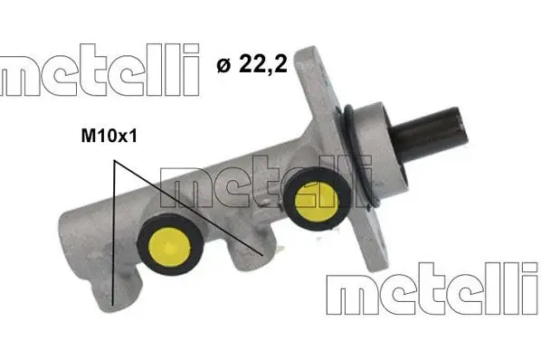 Maître-cylindre de frein METELLI 05-1231