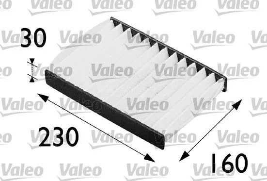 Filtre habitacle VALEO 698255