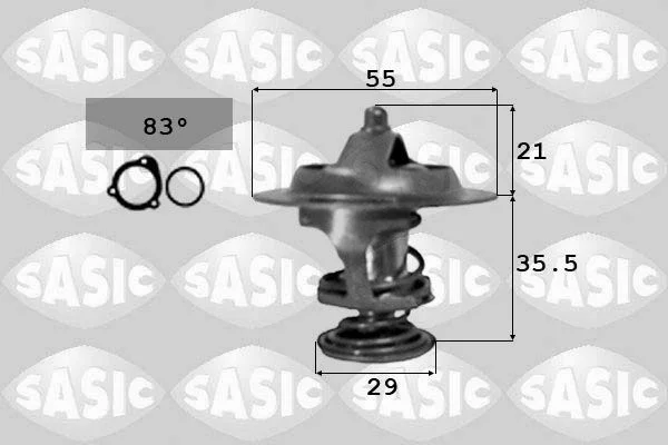 Thermostat d'eau SASIC 3381231
