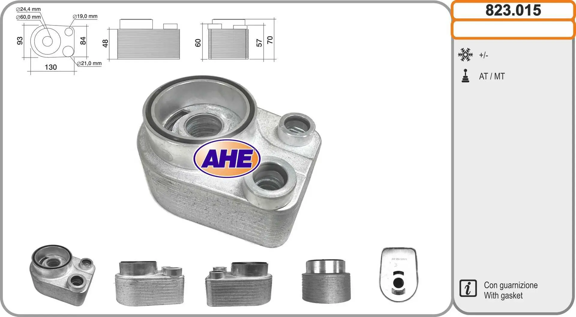 Radiateur d'huile AHE 823.015