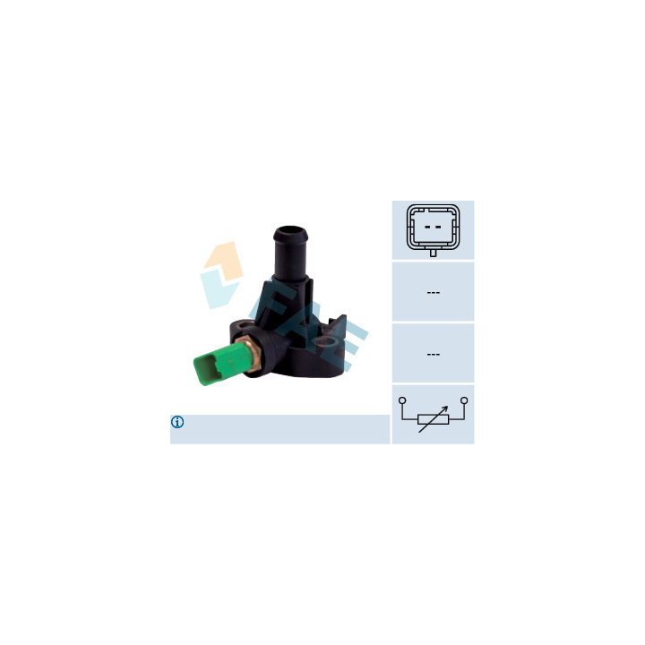 Sonde de température, liquide de refroidissement FAE 33850