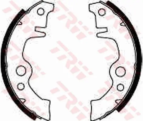Jeu de mâchoires de frein TRW GS8021