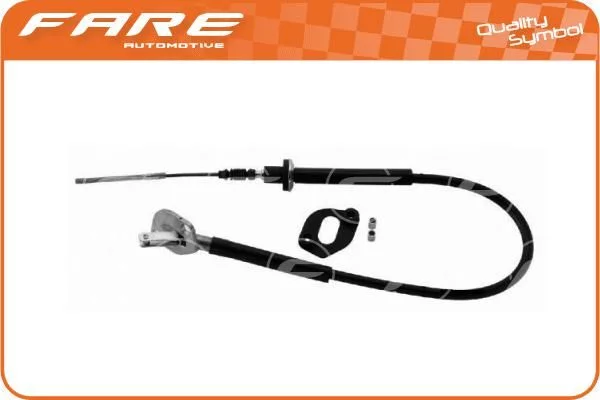 Tirette à câble, commande d'embrayage FARE 24938