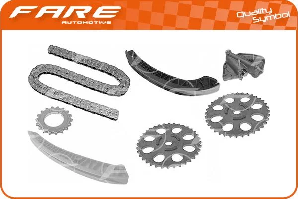 Kit de distribution par chaîne FARE 12748