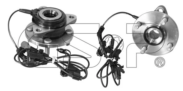 Kit de roulements de roue GSP 9326051