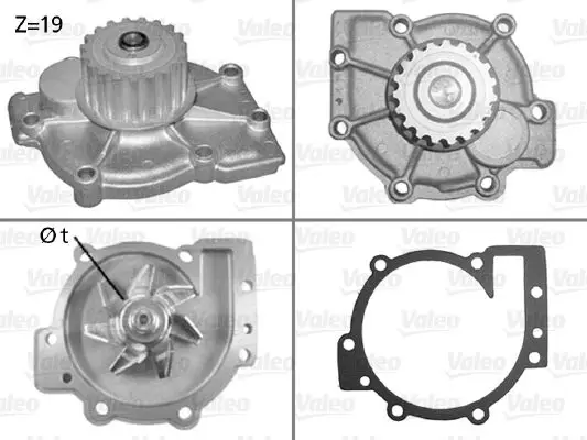 Pompe à eau VALEO 506325