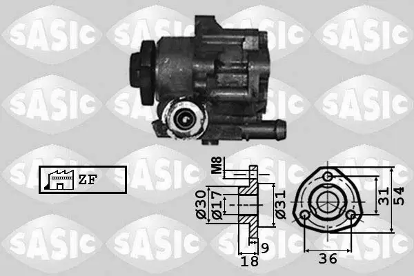 Pompe hydraulique, direction SASIC 7076010