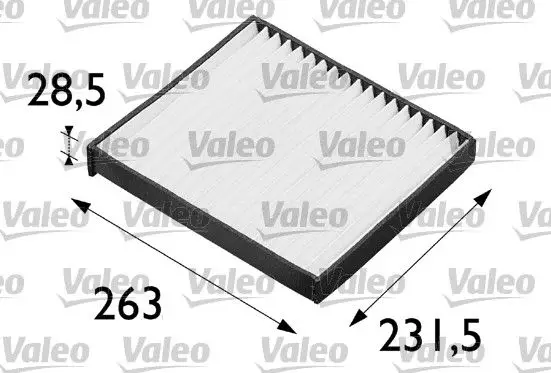 Filtre habitacle VALEO 698663