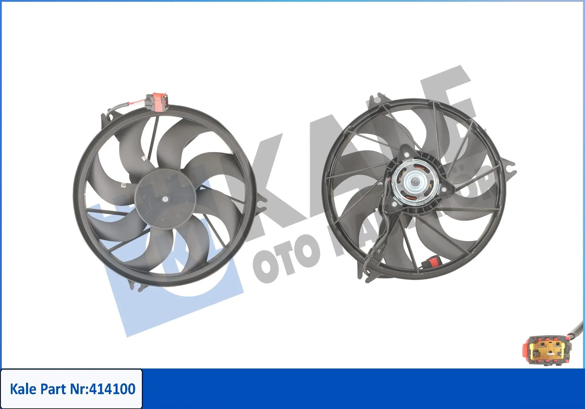 Ventilateur, refroidissement du moteur KALE OTO RADYATÖR 414100