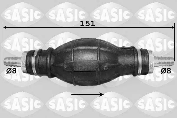 Pompe, préalimentation de carburant SASIC 3980001