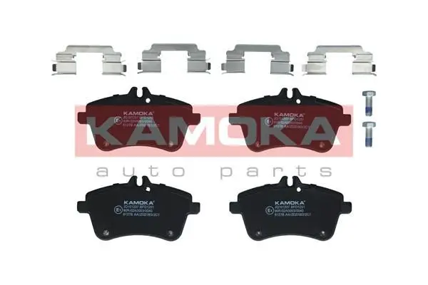 Kit de plaquettes de frein KAMOKA JQ101207