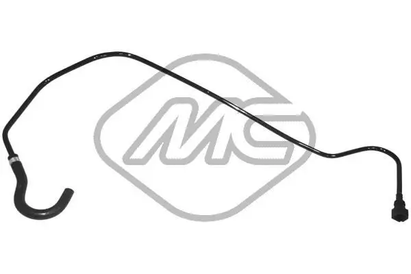 Durite de radiateur Metalcaucho 92080