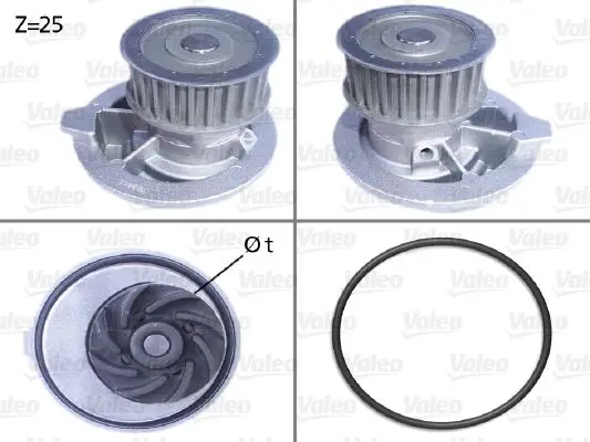 Pompe à eau VALEO 506309