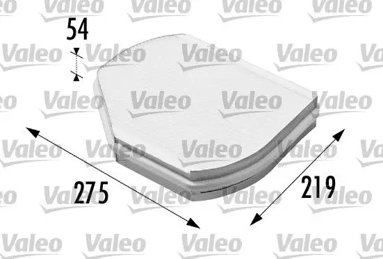 Filtre habitacle VALEO 698169
