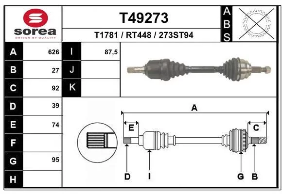 Cardan EAI T49273