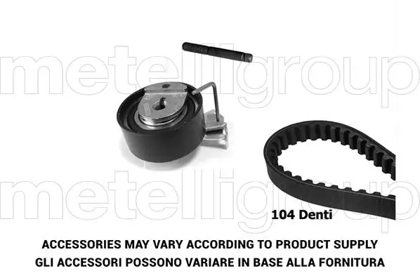 Kit de courroie crantée METELLI 29-0038