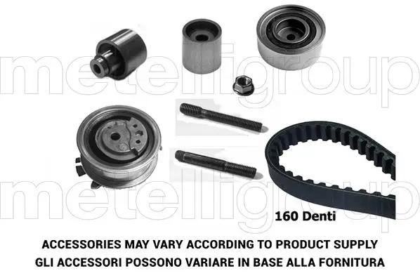 Kit de courroie crantée METELLI 29-0092