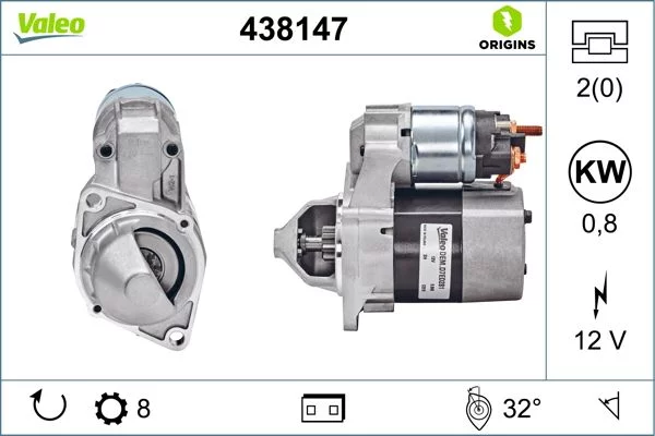 Démarreur VALEO 438147