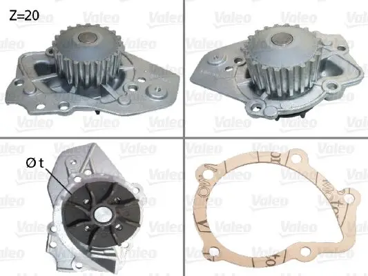 Pompe à eau VALEO 506014