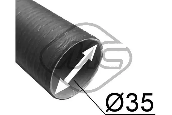 Flexible, alimentation en air Metalcaucho 02202