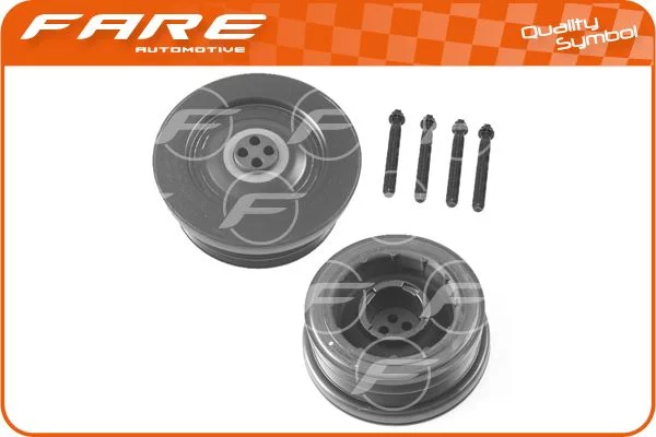 Kit de poulies, vilebrequin FARE 4296C