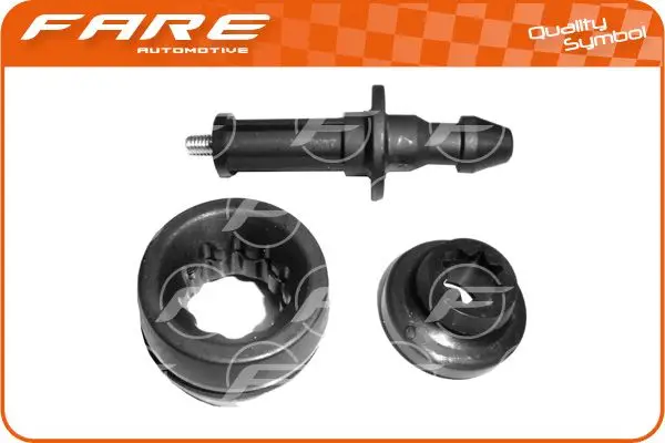 Butée élastique, cache moteur FARE 10537
