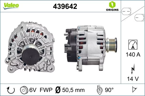 Alternateur VALEO 439642