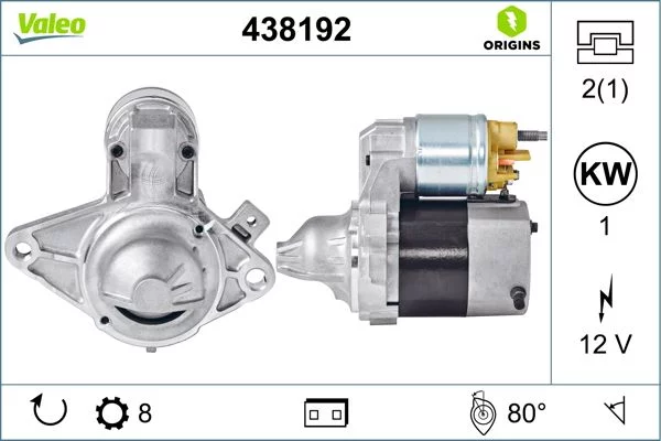 Démarreur VALEO 438192