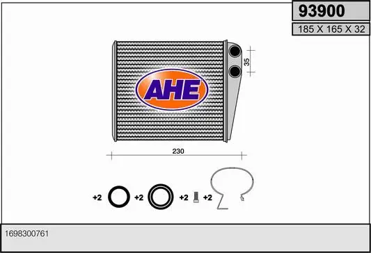 Radiateur chauffage AHE 93900