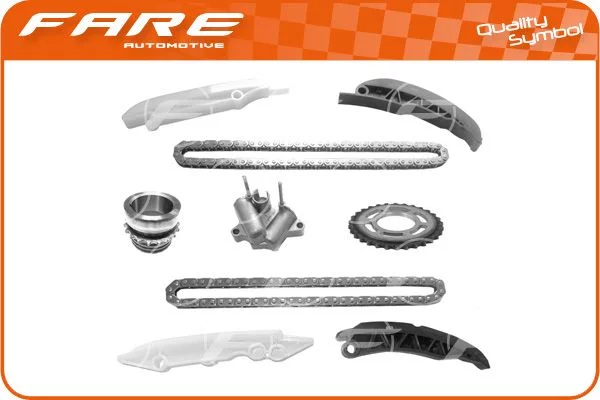 Kit de distribution par chaîne FARE 12894