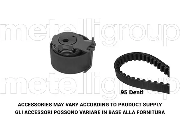 Kit de courroie crantée METELLI 29-0066