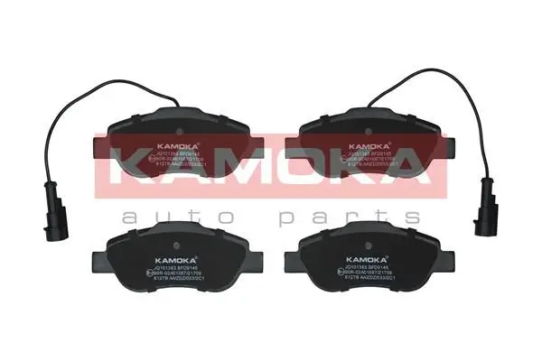 Kit de plaquettes de frein KAMOKA JQ101383
