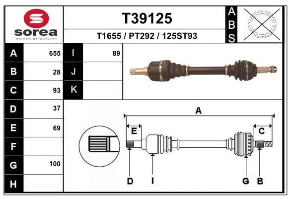 Cardan EAI T39125