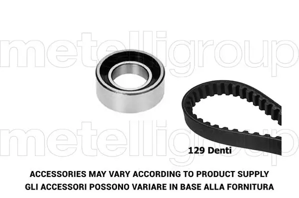 Kit de courroie crantée METELLI 29-0029