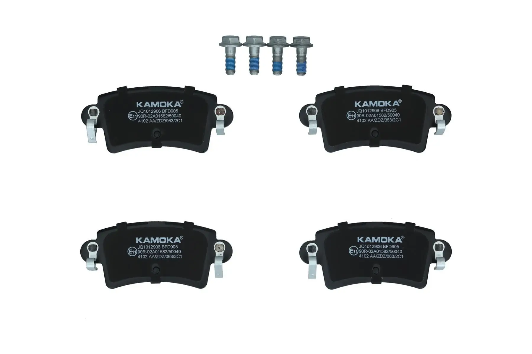 Kit de plaquettes de frein KAMOKA JQ1012906