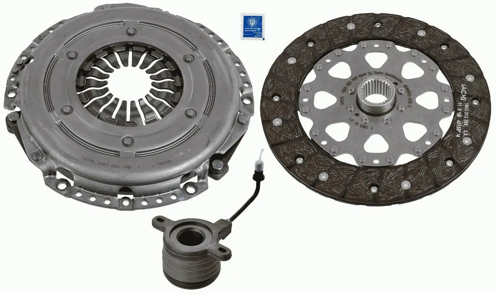 Kit d'embrayage SACHS 3000 990 541
