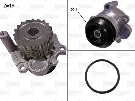 Pompe à eau VALEO 506533