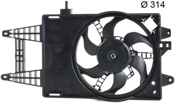 Ventilateur, refroidissement du moteur MAHLE ORIGINAL CFF 157 000P
