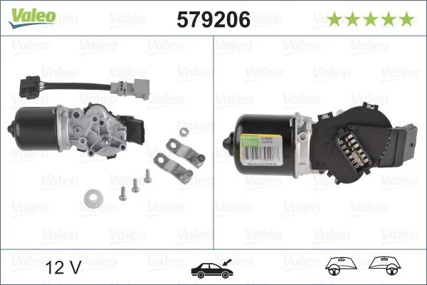 Moteur d'essuie-glace VALEO 579206