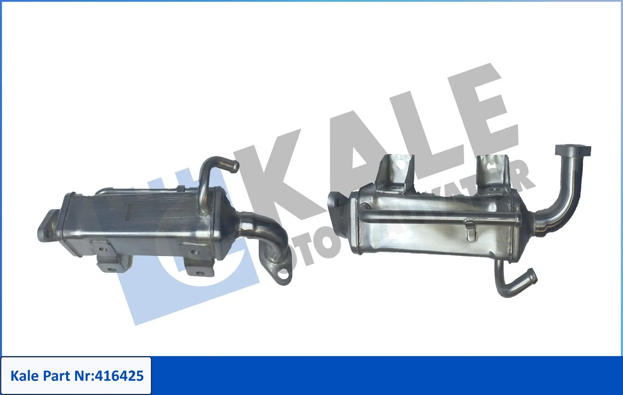 Radiateur, réaspiration des gaz d'échappement KALE OTO RADYATÖR 416425