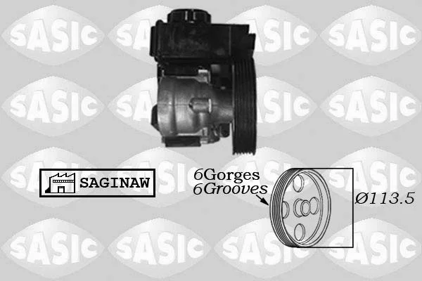 Pompe hydraulique, direction SASIC 7070004